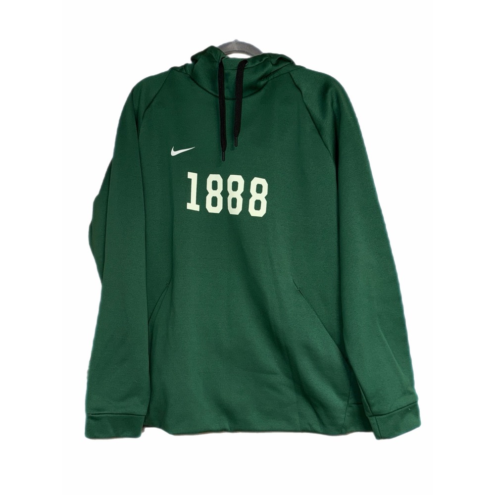 Nike Dri-FIT Hoodie Mens XL Green 1888 Hornet Basketball Pullover Sweatshirt